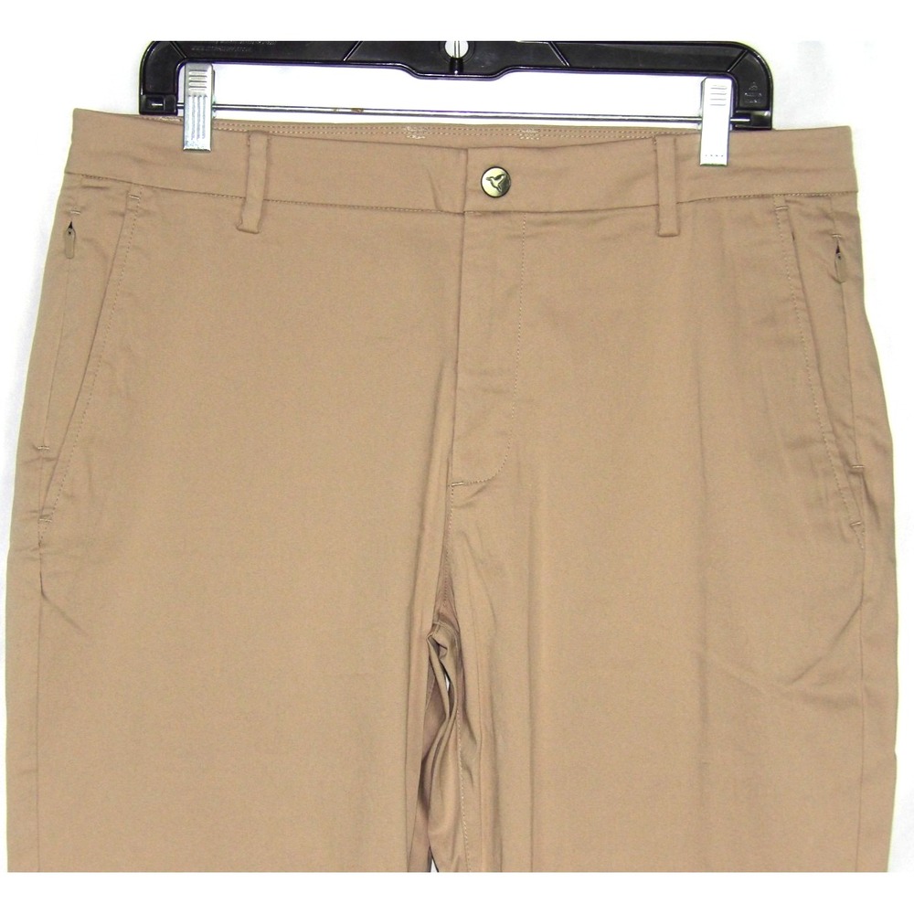 Birddogs Khaki Stretch BOOMSTICK Performance Chino Pants Men's 34 X 28 - Picture 2 of 8
